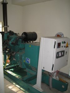 The diesel generator that powers my internet during power outtages. Scoooore!